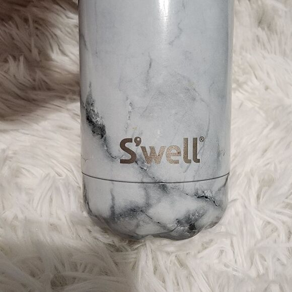 S'well White Marble Bottle  - Picture 9 of 9
